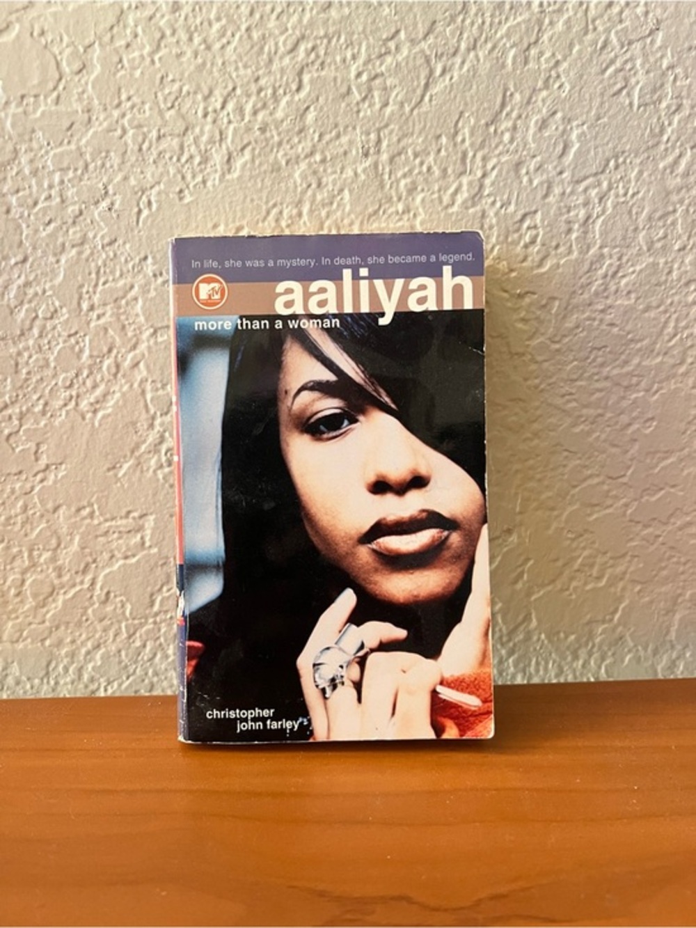 MTV Aaliyah More Than A Woman Christopher John Farley Paperback Book